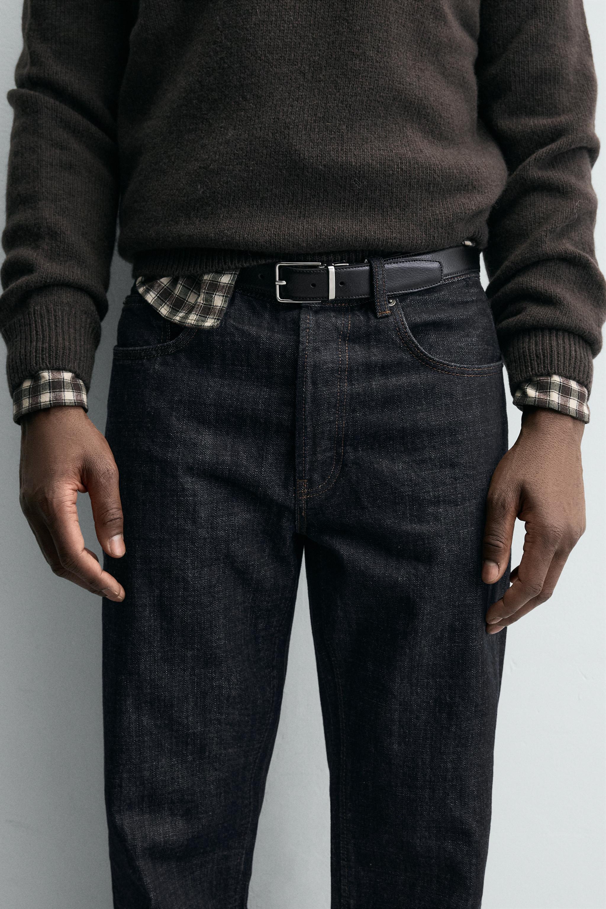 REVERSIBLE LEATHER BELT